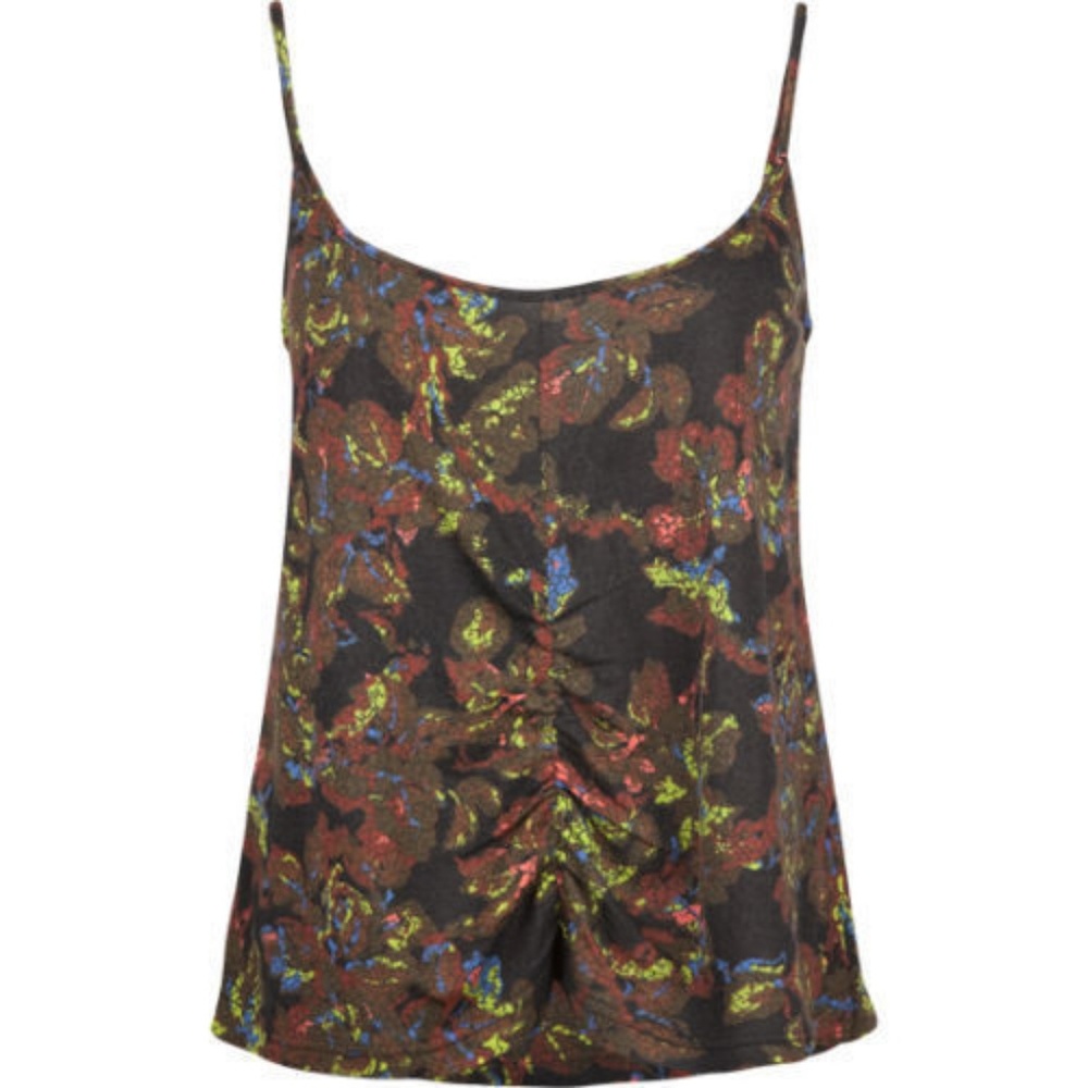 Hurley Silky Cotton Modal Crop Tank NWT